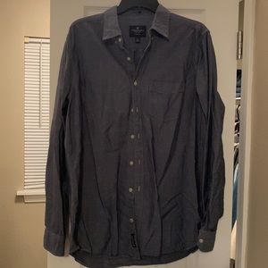 American Eagle chambray denim button up.